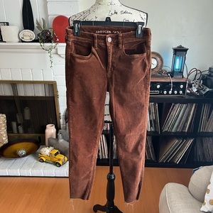 🌻3 for $25 SALE🌻- AE Super Stretch Corduroy Hi-Rise Jeggings | Size 6